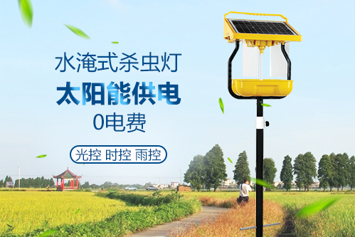 水淹式殺蟲燈太陽(yáng)能供電觸殺TS015